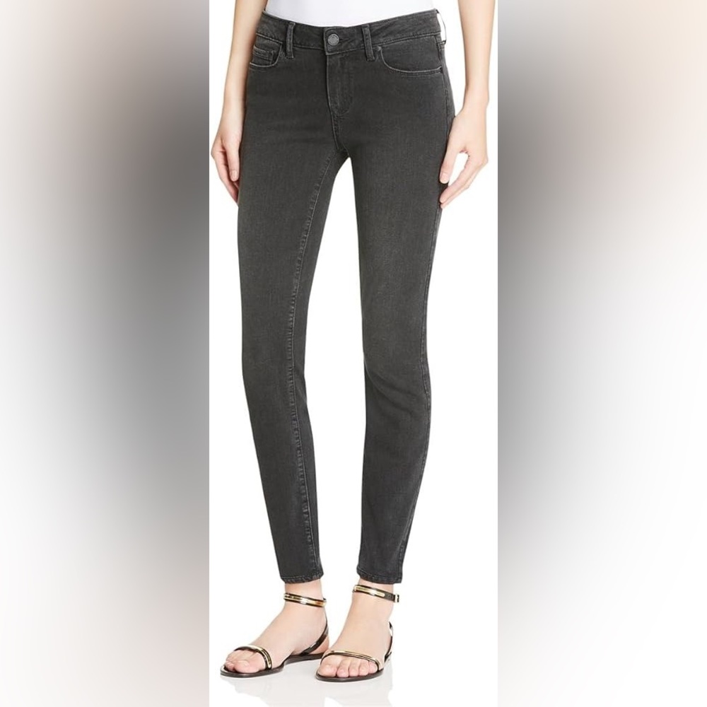PAIGE verdugo ankle jeans washed black size 28